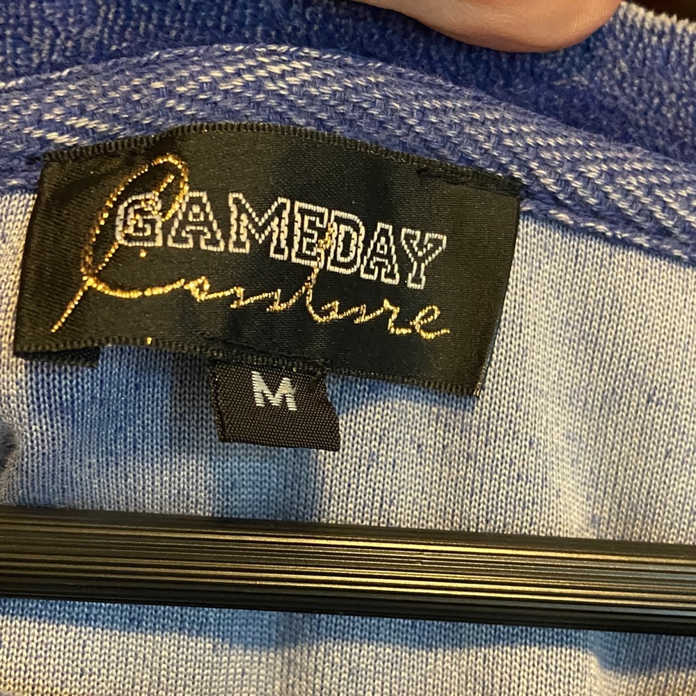 GAMEDAY Florida Velour Sweatshirt Size Medium - Picture 3 of 8